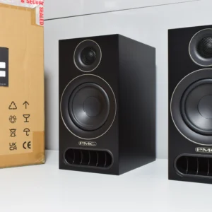 PMC PRODIGY1 BOOKSHELF SPEAKERS. BOXED WITH MANUAL. VERY NICE.