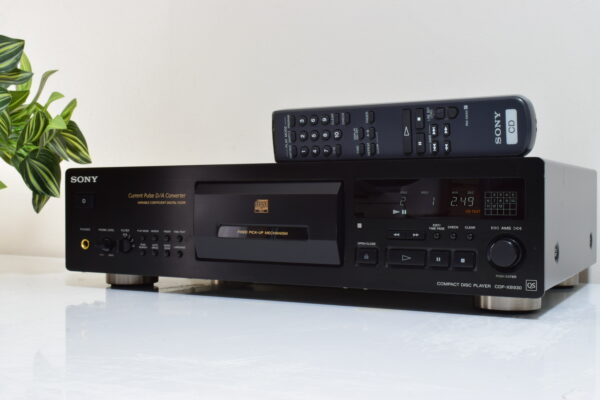 SONY CDP-XB930 QS RANGE CD PLAYER FIXED PICK UP. BEAUTY, REMOTE, MANUAL & BOXED