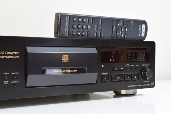 SONY CDP-XB930 QS RANGE CD PLAYER FIXED PICK UP. BEAUTY, REMOTE, MANUAL & BOXED - Image 5