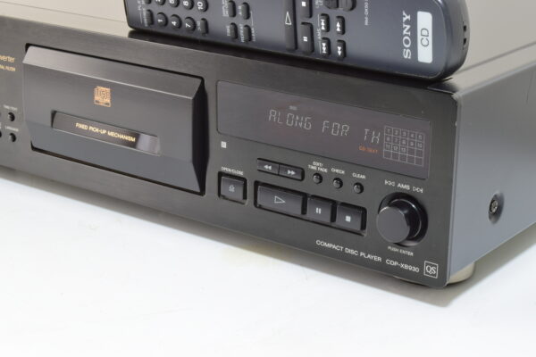 SONY CDP-XB930 QS RANGE CD PLAYER FIXED PICK UP. BEAUTY, REMOTE, MANUAL & BOXED - Image 7