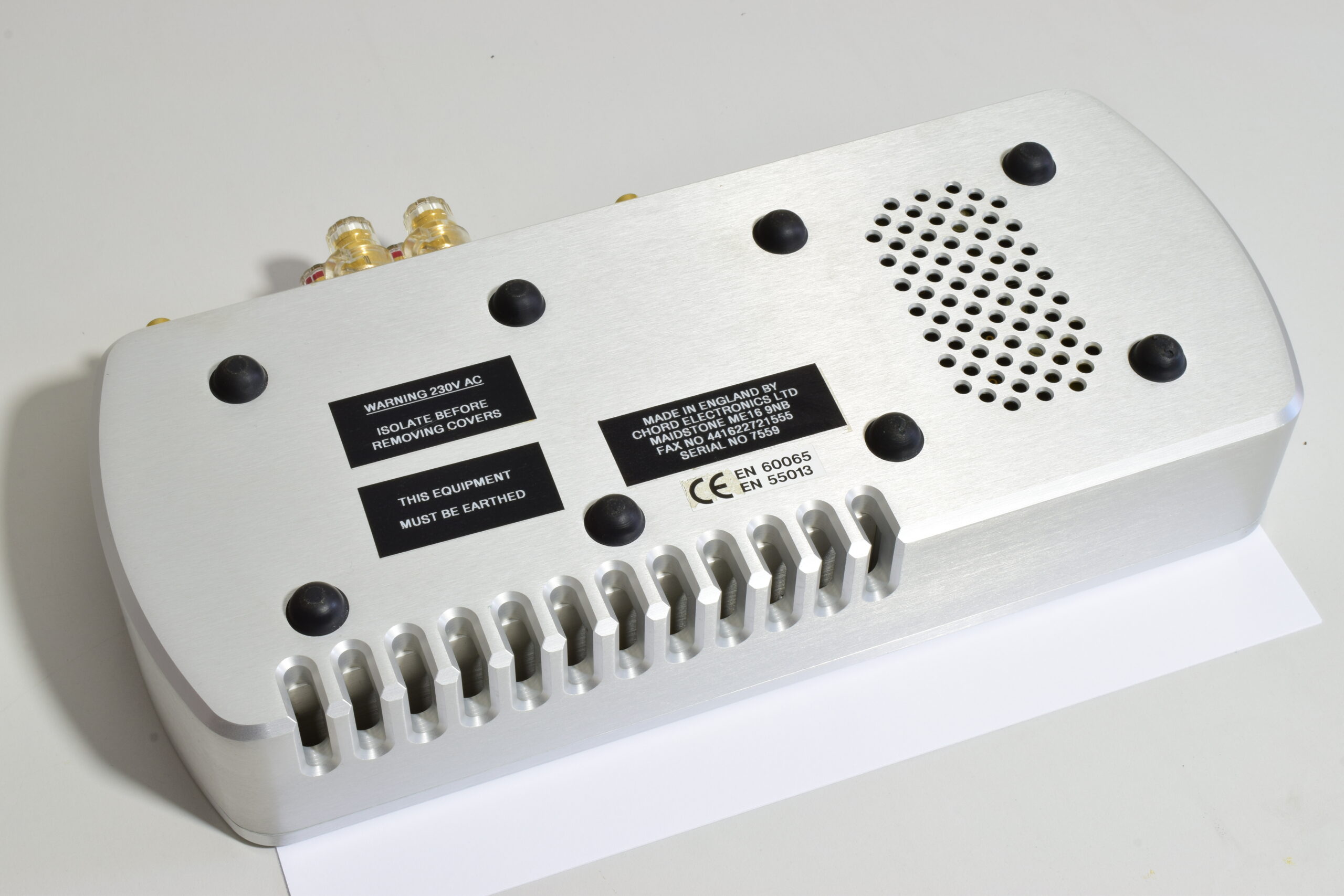 CHORD ELECTRONICS MEZZO 50 STEREO POWER AMPLIFIER. CHORAL SERIES. BEAUTIFUL. 16 CHORD ELECTRONICS MEZZO 50 STEREO POWER AMPLIFIER. CHORAL SERIES. BEAUTIFUL. - Image 16