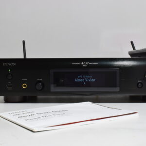 DENON DNP-800NE NETWORK AUDIO PLAYER REMOTE, MANUAL. TOP.