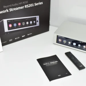 ROSE RS201 HI FI NETWORK STREAMING AMPLIFIER. BLLUETOOTH. DAC & INTEGRATED AMP.