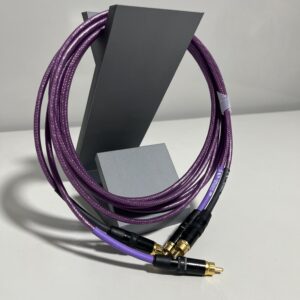 Second Hand Hi Fi 5 NORDOST LEIF SERIES PURPLE FLARE ANALOG RCA INTERCONNECTS. 2.2M
