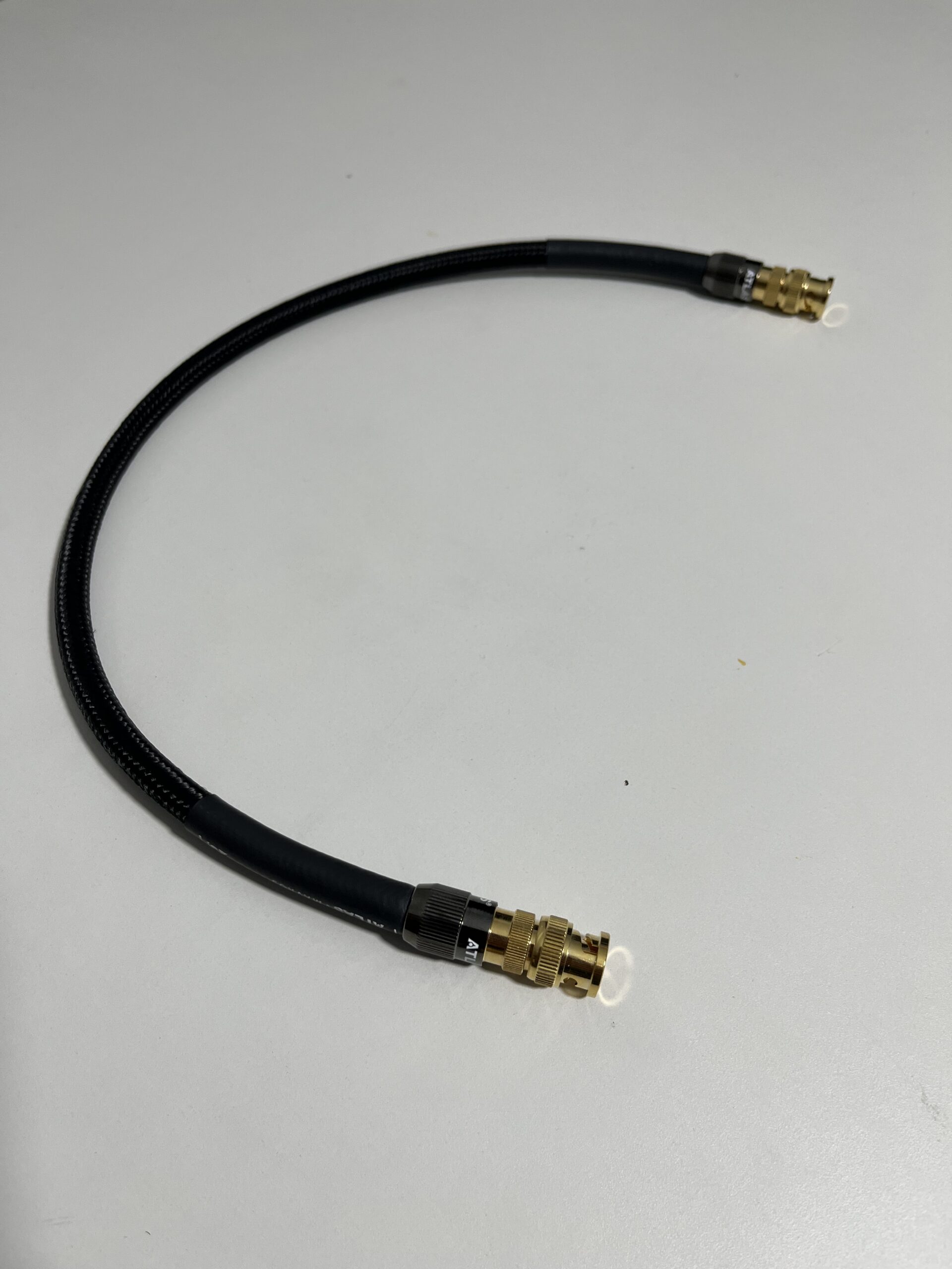 ATLAS MAVROS 75 OHM DIGITAL BNC TO BNC HI FI CABLE. 0.5M. ONE OWER FROM NEW. 2 ATLAS MAVROS 75 OHM DIGITAL BNC TO BNC HI FI CABLE. 0.5M. ONE OWER FROM NEW. - Image 2