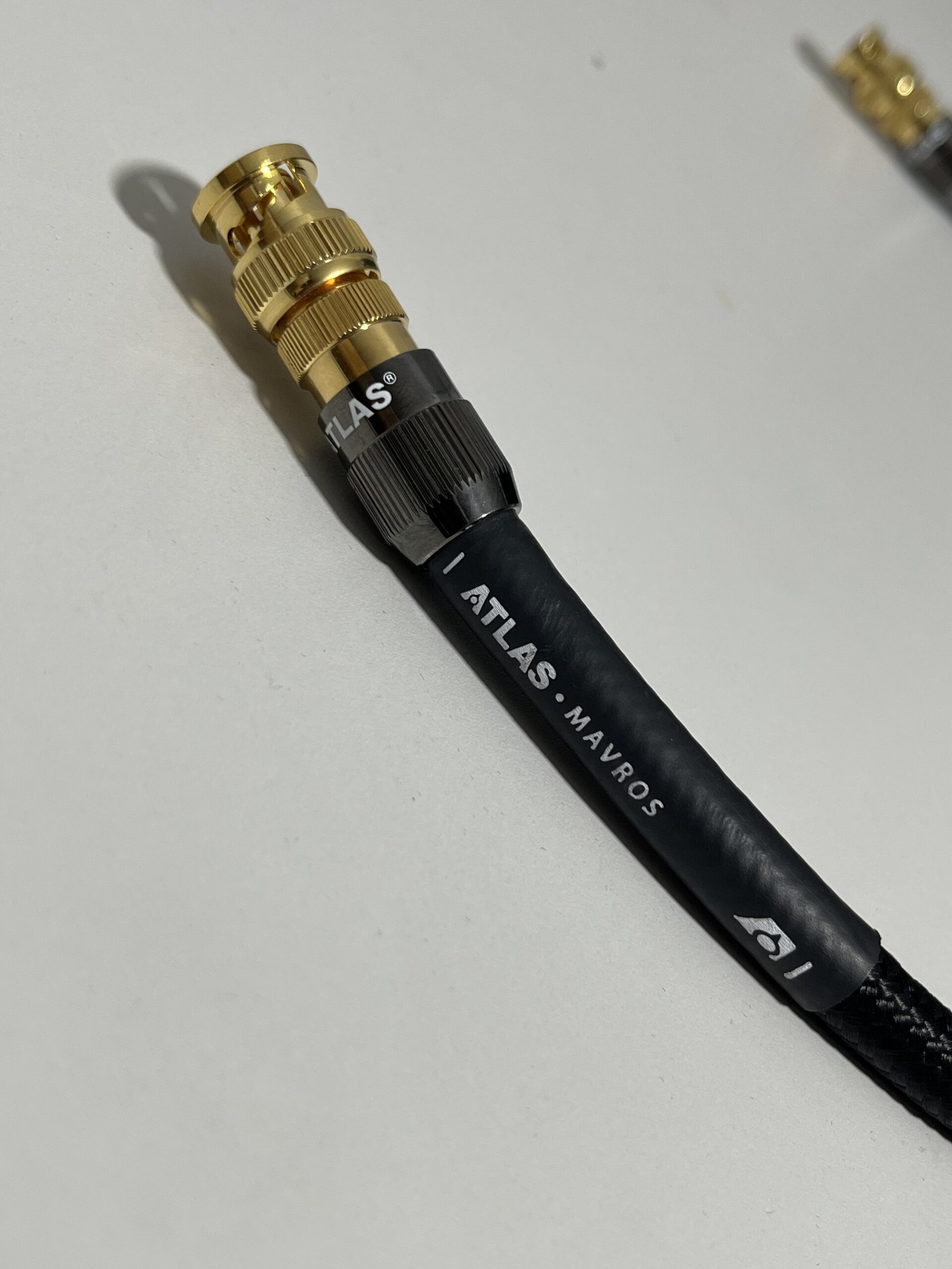 ATLAS MAVROS 75 OHM DIGITAL BNC TO BNC HI FI CABLE. 0.5M. ONE OWER FROM NEW. 5 ATLAS MAVROS 75 OHM DIGITAL BNC TO BNC HI FI CABLE. 0.5M. ONE OWER FROM NEW. - Image 5