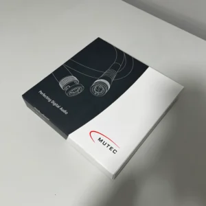 MUTEC 75 OHM DIGITAL COAXIAL BNC CABLE. 0.75M. BOXED & ONE OWNER FROM NEW.