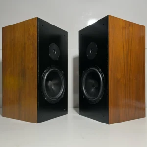 JPW AP3 SPEAKERS. DANISH VIFA DRIVERS REFOAMED. STUNNING HI FI SOUND, ORIG BOX.