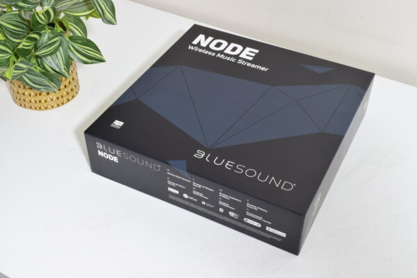 BOXED BLUESOUND NODE N130 HI-RES HI FI STREAMER BLUETOOTH. 4 WEEKS OLD.