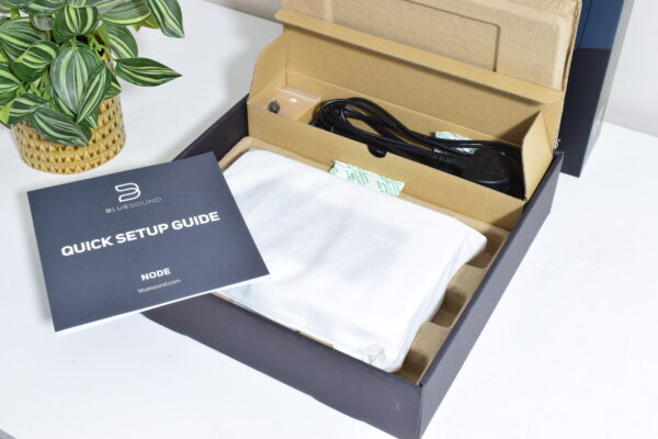 BOXED BLUESOUND NODE N130 HI-RES HI FI STREAMER BLUETOOTH. 4 WEEKS OLD. - Image 2