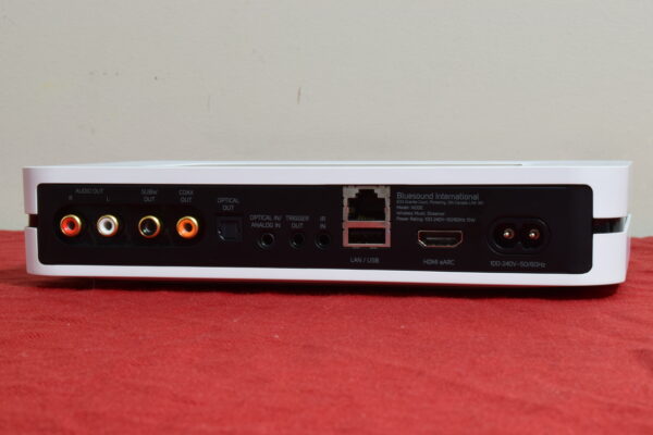 BOXED BLUESOUND NODE N130 HI-RES HI FI STREAMER BLUETOOTH. 4 WEEKS OLD. - Image 9