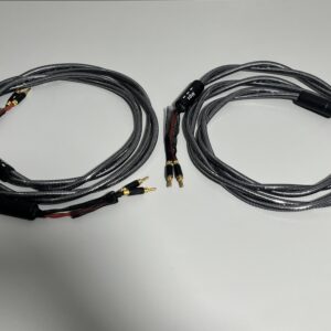 MPS ARTHUR LOUDSPEAKER CABLE. TOP END QUALITY. 2.4M IN LENGTH. TERMINATED.