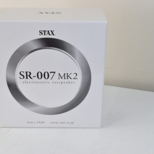 STAX SR-007 MK2 ELECTROSTATIC HEADPHONES. BOXED, MANUAL & CARRY CASE. EXCELLENT EXAMPLE.
