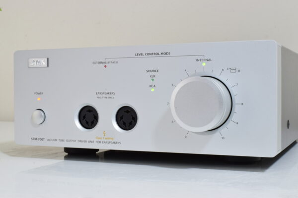 STAX SRM-700T VACUUM TUBE OUTPUT DRIVER UNIT FOR ELECTROSTATIC HEADPHONES. BOXED. - Image 5