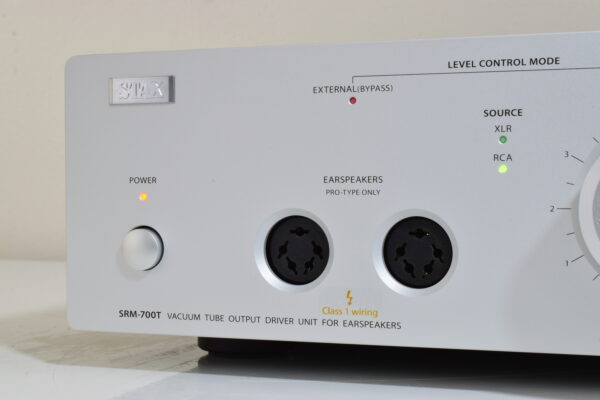STAX SRM-700T VACUUM TUBE OUTPUT DRIVER UNIT FOR ELECTROSTATIC HEADPHONES. BOXED. - Image 7