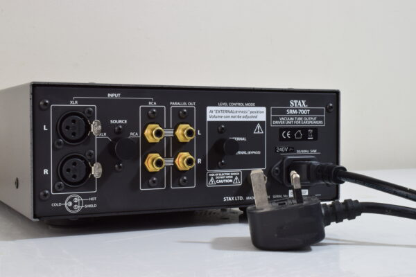 STAX SRM-700T VACUUM TUBE OUTPUT DRIVER UNIT FOR ELECTROSTATIC HEADPHONES. BOXED. - Image 15