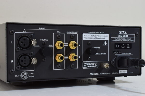 STAX SRM-700T VACUUM TUBE OUTPUT DRIVER UNIT FOR ELECTROSTATIC HEADPHONES. BOXED. - Image 16
