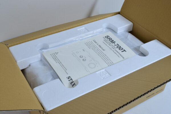 STAX SRM-700T VACUUM TUBE OUTPUT DRIVER UNIT FOR ELECTROSTATIC HEADPHONES. BOXED. - Image 18