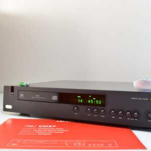 ARCAM FMJ CD37 SACD CD PLAYER BOXED WITH MANUAL & UNUSED REMOTE.